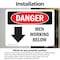 Signmission Safety Culture Sign, 10 in Width, Vinyl Decal, Rectangle OS-2PACK-DS-D-710-L-1449 - alternate 7